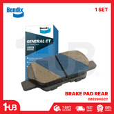 BENDIX BRAKE PAD MAZDA 6 2013-17 REAR DB2294GCT ( 1 SET )