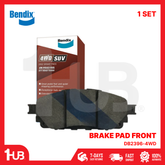 BENDIX BRAKE PAD TOYOTA INNOVA (NEW) 2016-22 FRONT DB2396-4WD ( 1 SET )