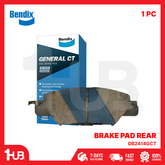 BENDIX BRAKE PAD MAZDA CX-5 SKYACTIVE-G, SKYACTIVE-D (RR) DB2414GCT ( 1 PC )
