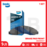 BENDIX BRAKE PAD ISUZU TRAVIZ 2020-22 FRONT DB2589GCT ( 1 SET )