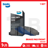 BENDIX BRAKE PAD ISUZU TRAVIZ 2020-22 FRONT MKT/HD DB2589 ( 1 SET )