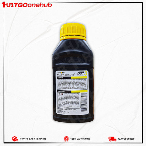 Pro 99 Brake Fluid 250ml PBF3-8181-250 Pro 99 Brake Fluid 250ml PBF3-8181-250
