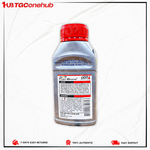 Pro 99 Brake Fluid 250ml PBF4-8190-250 Pro 99 Brake Fluid 250ml PBF4-8190-250