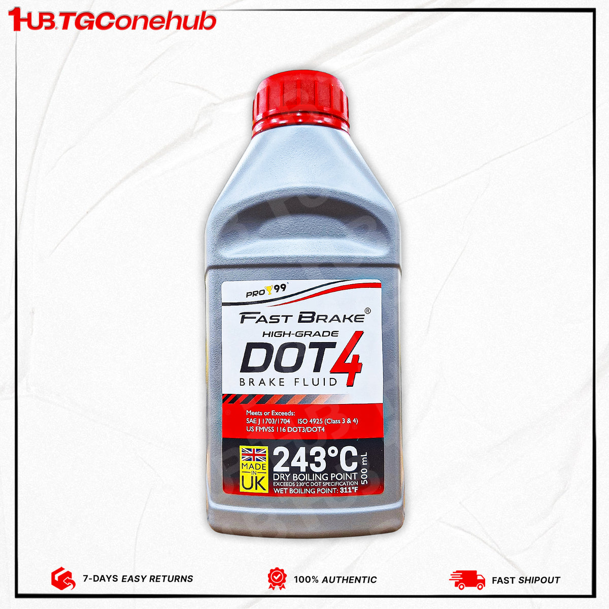 Pro 99 Brake Fluid 500ml PBF4-8190-500