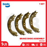 BENDIX BRAKE SHOE ASSEMBLY TOYOTA HI-ACE , HI-LUX 1995-04 DS2330 (BS1714) ( 1 SET )
