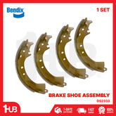 BENDIX BRAKE SHOE TOYOTA RAV 4 1.8 1997-03 DS2333 BS1747 ( 1 SET )