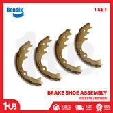 BENDIX BRAKE SHOE ASSEMBLY MAZDA MPV B2200 DS3378 / BS1665 ( 1 SET )