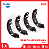 BENDIX BRAKE SHOE TOYOTA AGYA 12-ON DS5237 ( 1 SET )