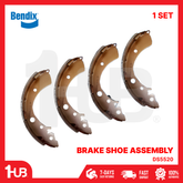BENDIX BRAKE SHOE HONDA CIVIC ESI , VTI , VTEC3 1993-05 DS5520 BS1614 ( 1 SET )