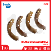 BENDIX BRAKE SHOE MITSUBISHI LANCER , GALANT 2.0 1990-92 DS6701 BS1699 ( 1 SET )