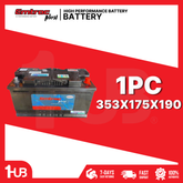 EMTRAC BATTERY DIN100 PLATINUM 100/181/900 353X175X190 ( 1 PC )