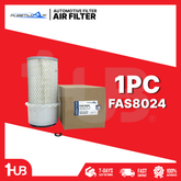FLEETMAX AIR FILTER MITSUBISHI / NISSAN L300 VAN DIESEL 89-18 W/AIR SWIRL / URVAN SHUTTLE, ESCAPADE DSL 90-15 W/AIR SWIRL, NV350 VAN DIESEL 15-21 FAS8024 ( 1 PC )