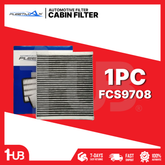 FLEETMAX CABIN FILTER CHEVROLET CRUZE, ORLANDO, SPIN, SONIC 10-17 W/ CHARCOAL, COLORADO, TRAILBLAZER DURAMAX 15 -20, SPARK 14-18 FCS9708 ( 1 PC )