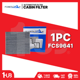 FLEETMAX CABIN FILTER FORD RANGER 12-19 W/ CHARCOAL, EVEREST 15-21 FCS9641 ( 1 PC )