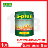 A-Plus® Flatwall Enamel White (4L)