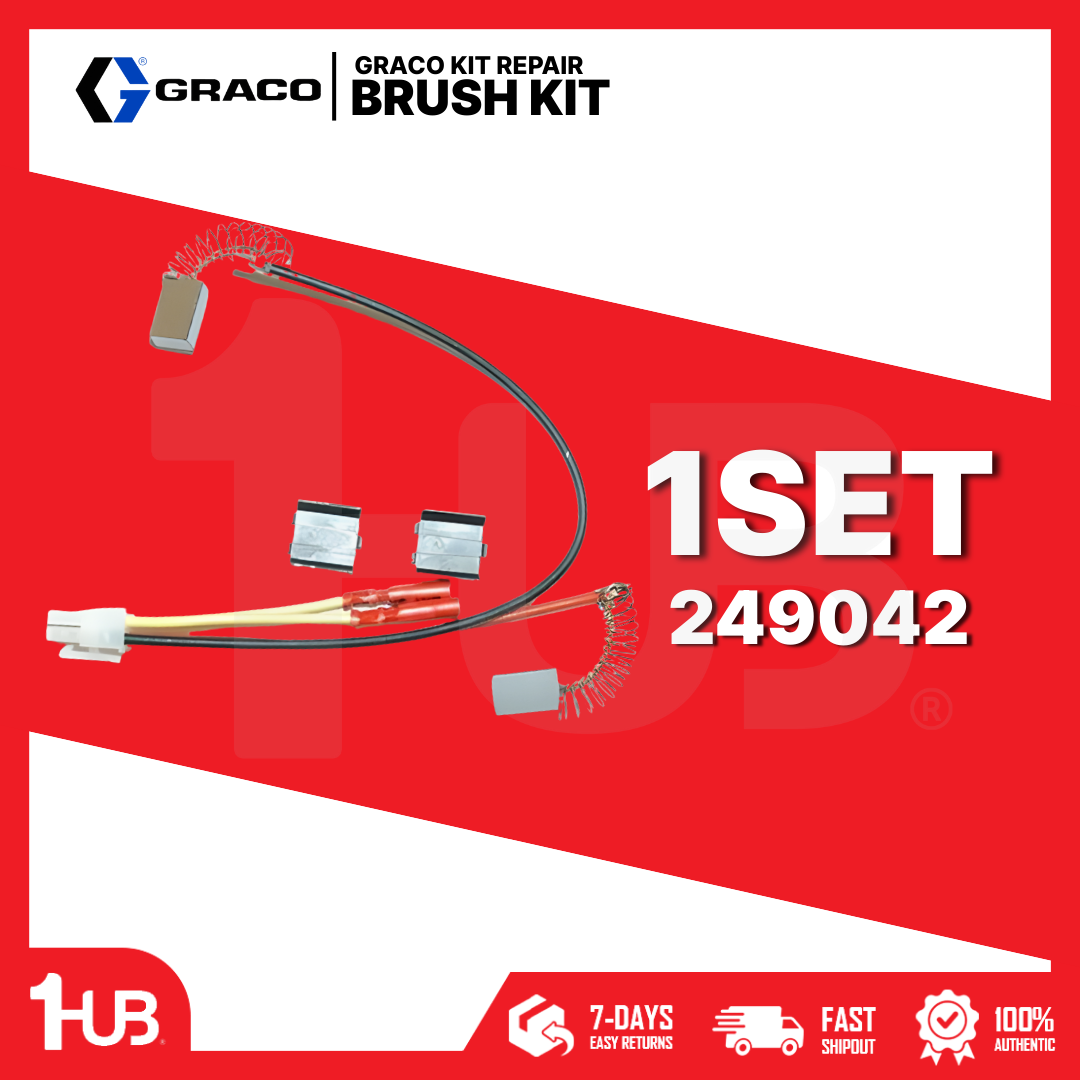 GRACO KIT REPAIR BRUSH 249042 8981053 ( 1 PC )