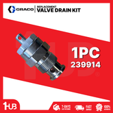 GRACO KIT REPL VALVE DRAIN 239914 7224377 ( 1 PC )