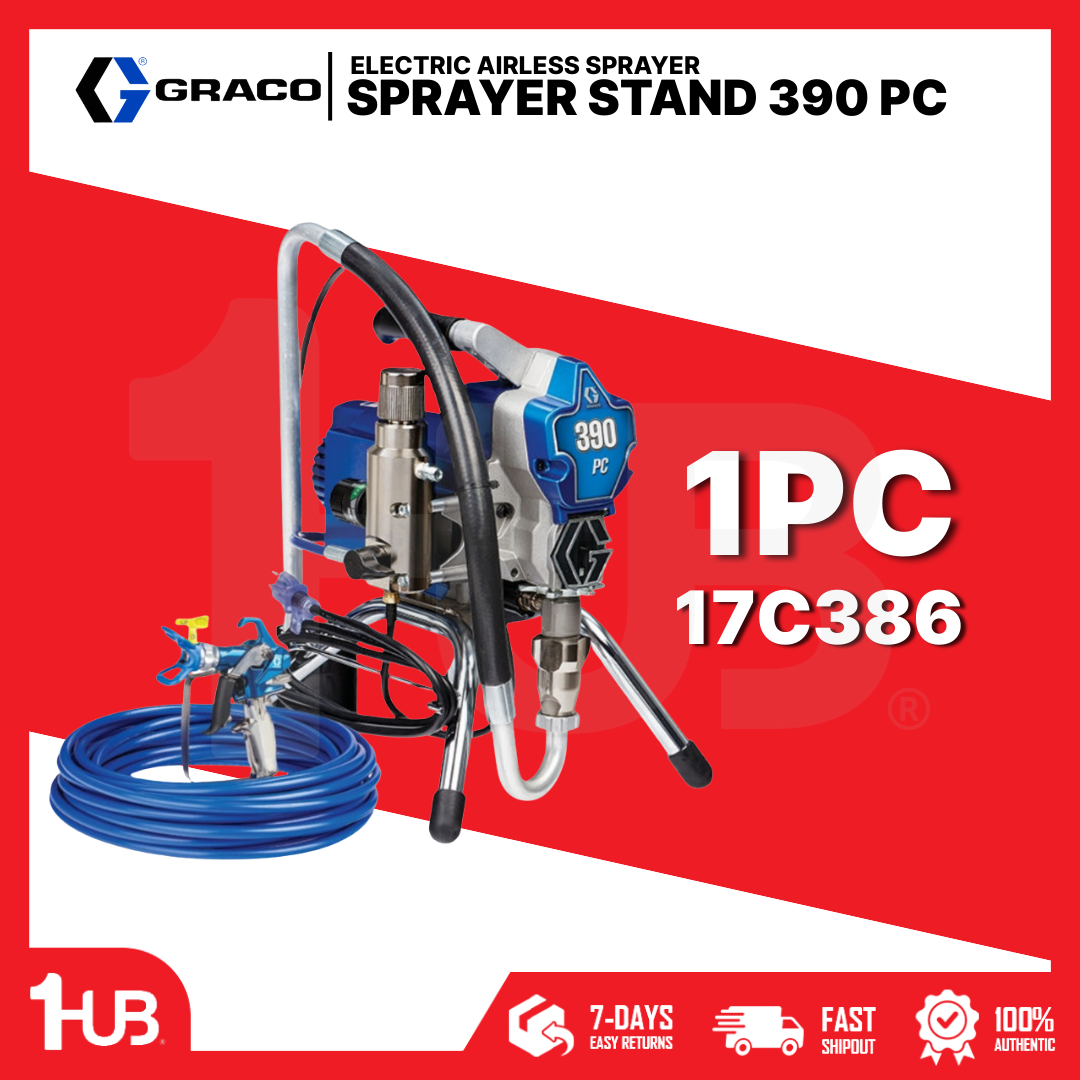 GRACO SPRAYER STAND 390 PC 230V CEE/ANZ 17C386 ( 1 PC )