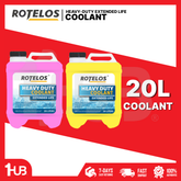 ROTELOS Heavy Duty Extended Life Coolant 20L – Long Lasting Engine Protection