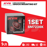 KYB SHOCK MOUNTING FORD / MAZDA FIESTA 07-12 / 2 12-UP FRONT WITH BEARING SAM-SM7236K D6513-4-38X ( 1 SET )