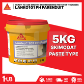 SIKA LANKO® 101 PH PARENDUIT SMOOTH SKIM RENDERING PASTE ( 5KG )