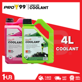 PRO99 Long Life Coolant 4 Liters | High-Performance Engine Radiator Coolant | Anti-Overheat Protection