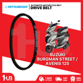MITSUBOSHI MOTORCYCLE BELT SUZUKI BURGMAN STREET / AVENIS 125 27601-08K10-000 DB-KMVSB2029/01 ( 1 PC )