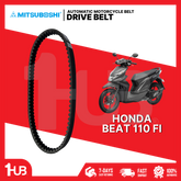 MITSUBOSHI MOTORCYCLE BELT HONDA BEAT 110 FI 23100-K44-V01 DB-H-MVSB0010/01 ( 1 PC )