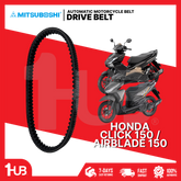 MITSUBOSHI MOTORCYCLE BELT HONDA CLICK 150, AIRBLADE 150 23100-K36-J010-M1 DB-H-MVSB0017/02 ( 1 PC )