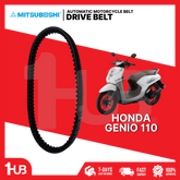 MITSUBOSHI MOTORCYCLE BELT HONDA GENIO 110 23100-K0JA-N010-M1 DB-HMVSB0036/02 ( 1 PC )