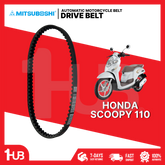 MITSUBOSHI MOTORCYCLE BELT HONDA SCOOPY 110 23100-KVY-9010-M1 DB-H-MVSB0006/01 ( 1 PC )