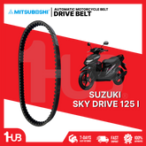 MITSUBOSHI MOTORCYCLE BELT SUZUKI SKY DRIVE 125 I 27601-46G010-000 DB-SMVSB2020/01 ( 1 PC )