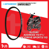 MITSUBOSHI MOTORCYCLE BELT SUZUKI ADDRESS 110 FI, SKYDRIVE SPORTS 110 27601-09J50-000 DB-SMVSB2027/01 ( 1 PC )