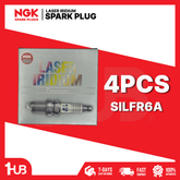 NGK SPARK PLUG SILFR6A ( 1 BOX - 4 PCS )