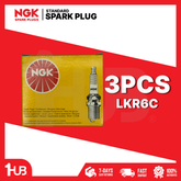 NGK SPARK PLUG TOYOTA WIGO 1.0 "14-UP LKR6C ( 1 BOX - 3 PCS )