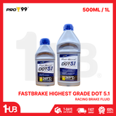 Pro99 racing brake fluid fastbrake highest grade dot5.1 product image