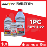 PRO99 BRAKE FLUID FASTBRAKE HIGH GRADE DOT 4 FOR CAR AND MOTORCYCLE