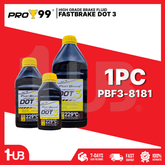 PRO99 BRAKE FLUID FASTBRAKE HIGH GRADE DOT 3 FOR CAR AND MOTORCYCLE