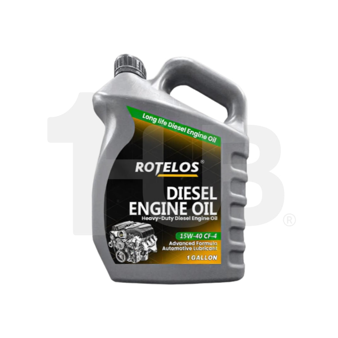 Rotelos 15W-40 Heavy-Duty Diesel Engine Oil CF-4 for reliable engine protection and performance 1gallon product image