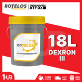 ROTELOS Automatic Transmission Fluid ATF Dexron III 18 Liters– Smooth Shifting & Transmission Protection