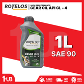 ROTELOS Gear Oil API GL-4 SAE 90 1 Liter – Heavy Duty Transmission & Gear Protection