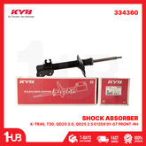 KYB SHOCK ABSORBER - GAS TYPE NISSAN X-TRAIL T30, QD20 2.0, QD25 2.5 E1259 01-07 FRONT-RH 334360 ( 1 PC )