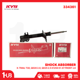 KYB SHOCK ABSORBER - GAS TYPE NISSAN X-TRAIL T30, QD20 2.0, QD25 2.5 E1259 01-07 FRONT-LH 334361 ( 1 PC )