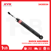 KYB SHOCK ABSORBER - GAS TYPE TOYOTA TOYOTA WIGO 1.0 B100 1KR 12-UP REAR 3430034 ( 1 PC )