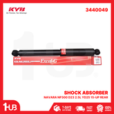 KYB SHOCK ABSORBER - GAS TYPE NISSAN NAVARA NP300 D23 2.5L YD25 15-UP REAR 3440049 ( 1 PC )
