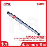 KYB SHOCK ABSORBER - GAS TYPE TOYOTA HI-LUX LN90,YN90 2WD 3Y, 2L 89-97, TAMARAW FX,REVO,GAS/DIESEL, 7K, 2L 97-04 REAR 553189 ( 1 PC )
