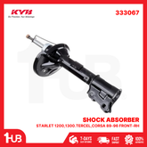 KYB SHOCK ABSORBER - GAS TYPE TOYOTA STARLET 1200,1300.TERCEL,CORSA 89-96 FRONT-RH 333067 ( 1 PC )