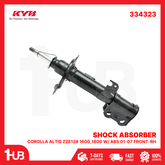 KYB SHOCK ABSORBER - GAS TYPE TOYOTA COROLLA ALTIS ZZE12# 1600,1800 W/ ABS 01-07 FRONT-RH 334323 48510-02150 ( 1 PC )