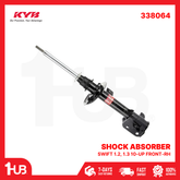KYB SHOCK ABSORBER - GAS TYPE SUZUKI SWIFT 1.2, 1.3 10-UP FRONT-RH 338064 ( 1 PC )