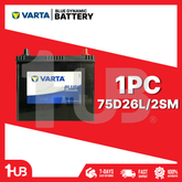 VARTA BLACK CAR BATTERY 75D26L/2SM ( 1 PC )